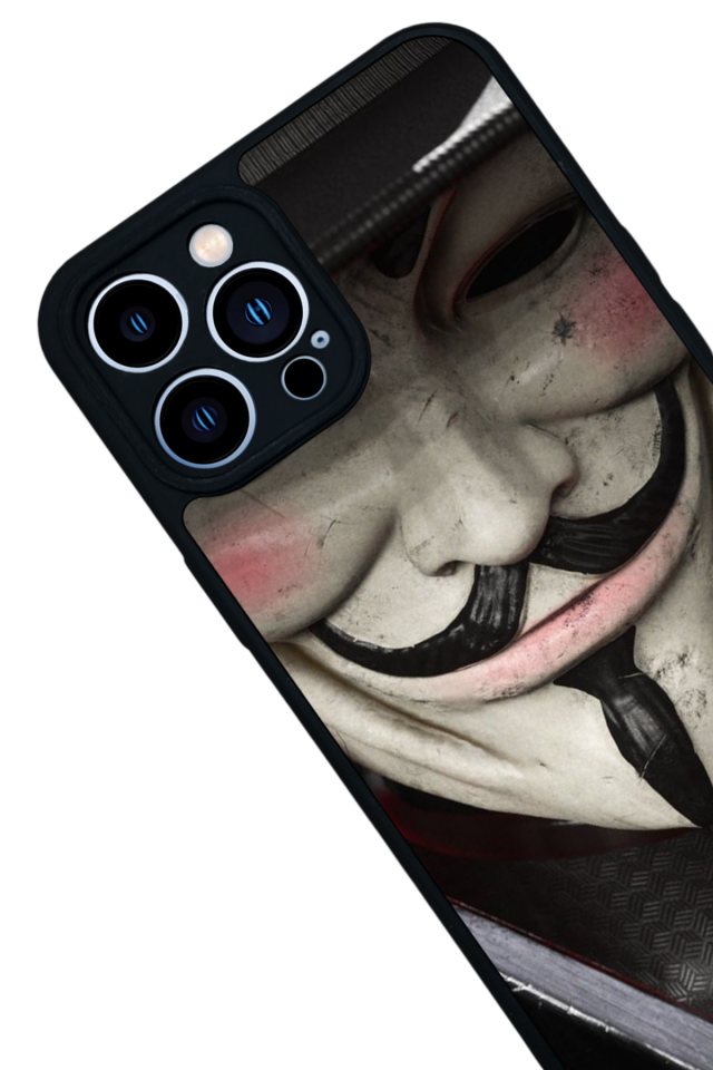 iPhone 13 Pro Max Uyumlu Vendetta Tasarımlı Glossy Premium Kılıf