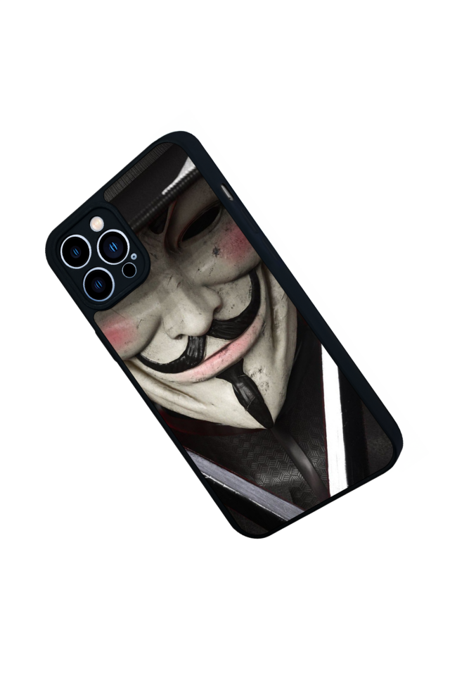 iPhone 13 Pro Max Uyumlu Vendetta Tasarımlı Glossy Premium Kılıf