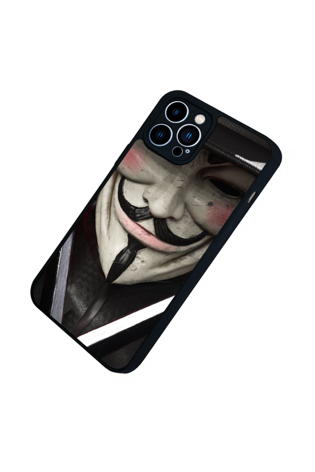 iPhone 13 Pro Max Uyumlu Vendetta Tasarımlı Glossy Premium Kılıf