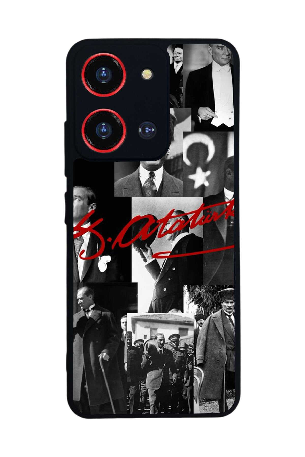 Reeder S19 Max Pro S 108MP Uyumlu Mustafa Kemal Ataturk Tasarımlı Glossy Premium Kılıf