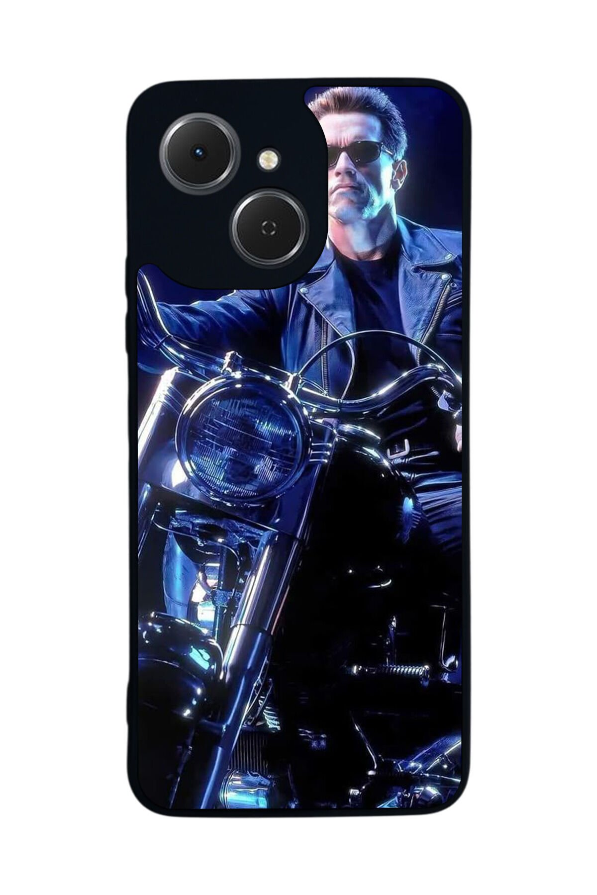 Tecno Spark 40C Uyumlu Terminator Tasarımlı Glossy Premium Kılıf