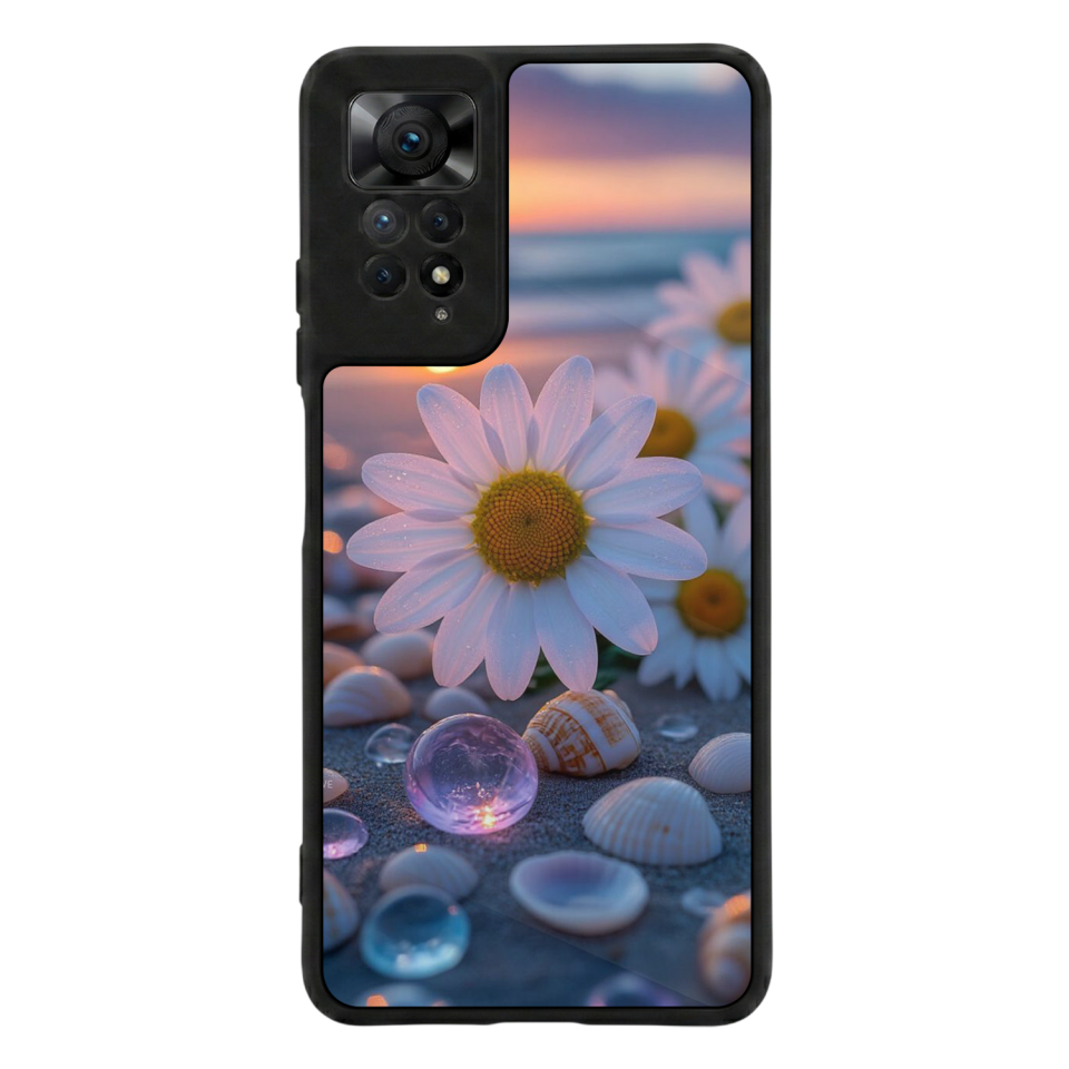 Xiaomi Redmi Note 11 Pro Uyumlu Cicek Tasarımlı Glossy Premium Kılıf
