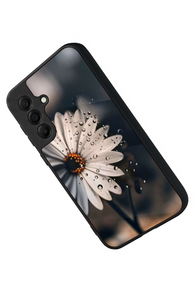 Samsung Galaxy A17 Uyumlu Cicek Tasarımlı Glossy Premium Kılıf
