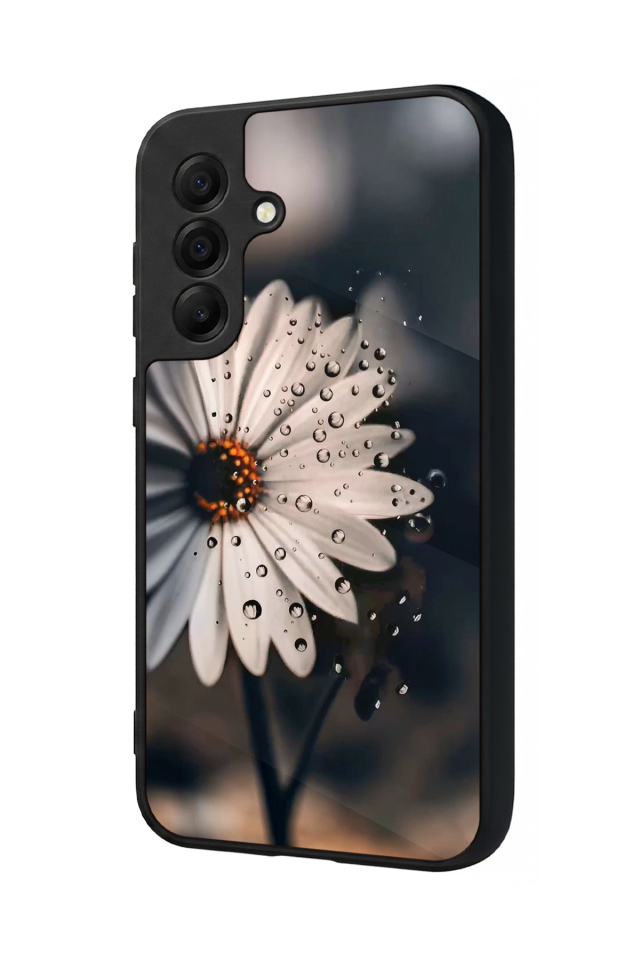 Samsung Galaxy A17 Uyumlu Cicek Tasarımlı Glossy Premium Kılıf
