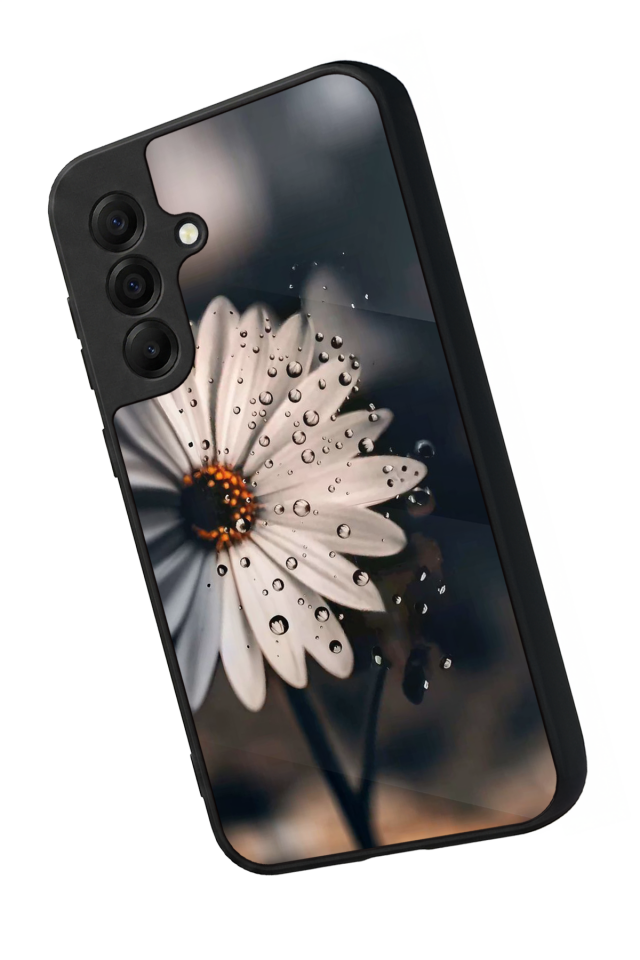 Samsung Galaxy A17 Uyumlu Cicek Tasarımlı Glossy Premium Kılıf