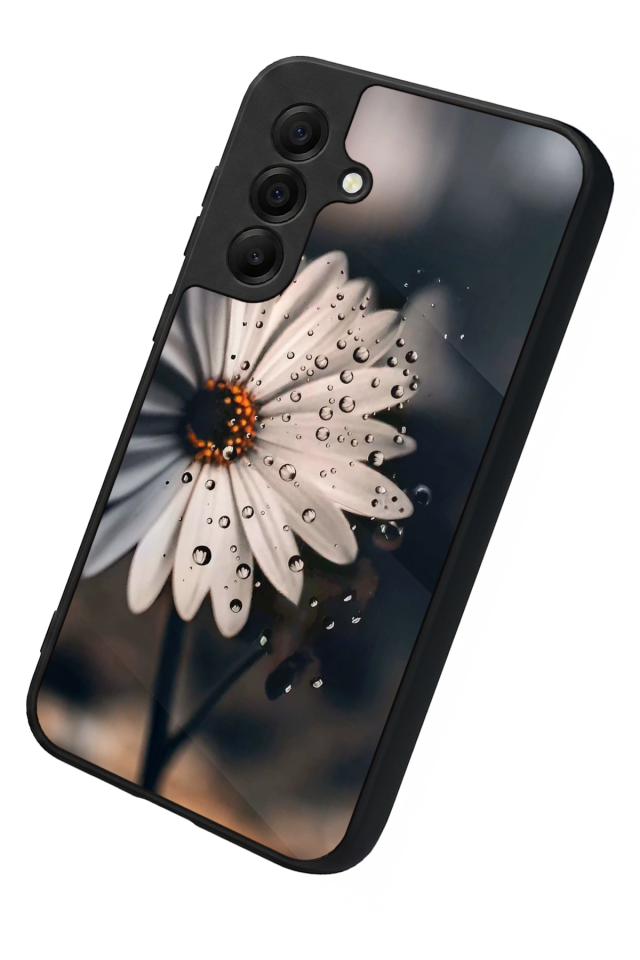 Samsung Galaxy A17 Uyumlu Cicek Tasarımlı Glossy Premium Kılıf