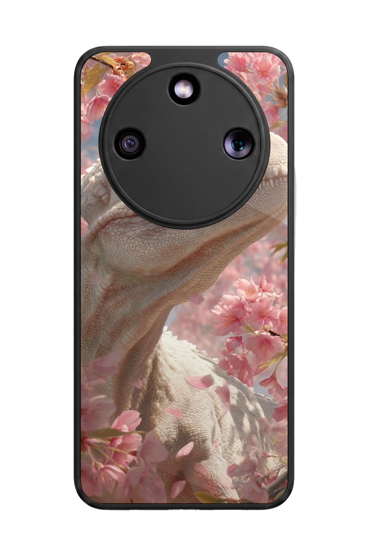 Honor Magic 8 Lite Uyumlu Dinazor Tasarımlı Glossy Premium Kılıf