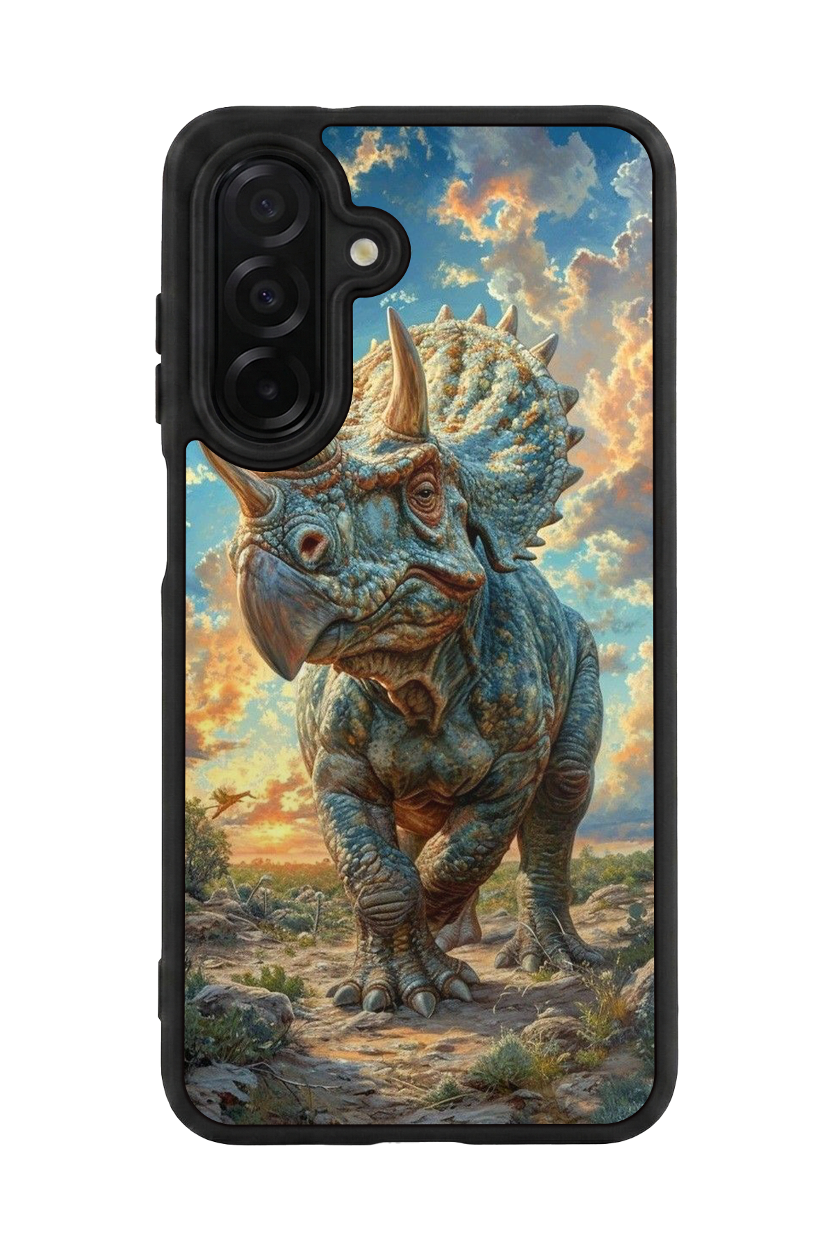 Samsung Galaxy A36 Uyumlu Dinazor Tasarımlı Glossy Premium Kılıf