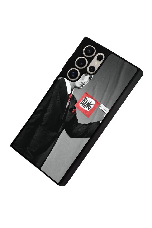 Samsung Galaxy S22 Ultra Uyumlu Eminem Tasarımlı Glossy Premium Kılıf