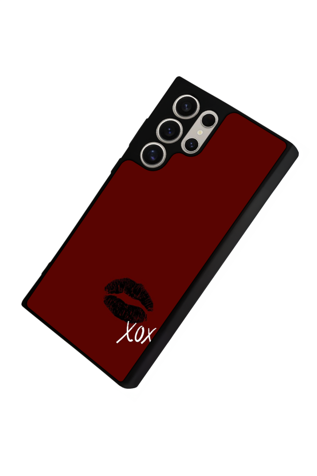 Samsung Galaxy S23 Ultra Uyumlu Kalp Love Tasarımlı Glossy Premium Kılıf