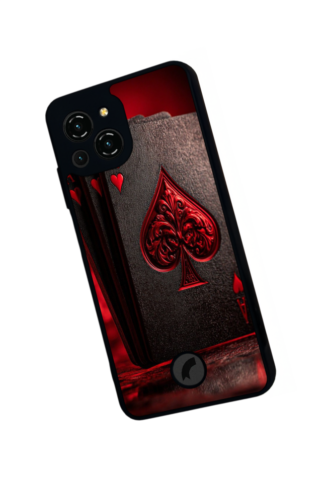 Reeder S23 Pro Max Uyumlu Kart Tasarımlı Glossy Premium Kılıf