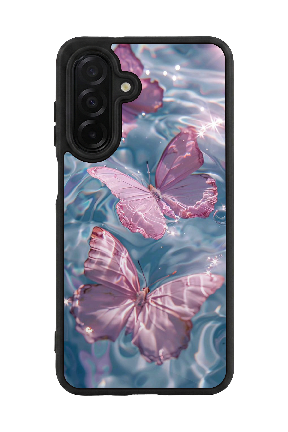 Samsung Galaxy A26 Uyumlu Kelebek Tasarımlı Glossy Premium Kılıf
