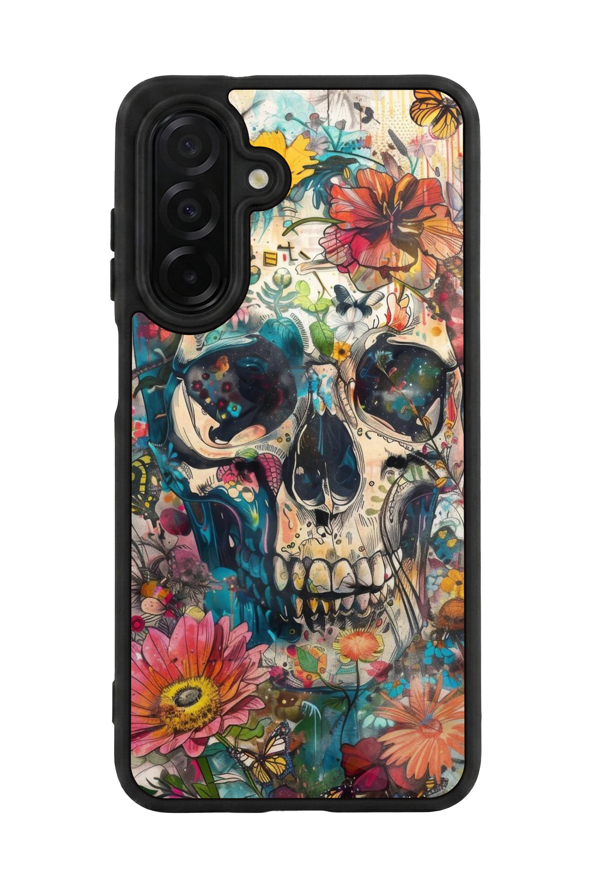 Samsung Galaxy A36 Uyumlu KuruKafa Tasarımlı Glossy Premium Kılıf