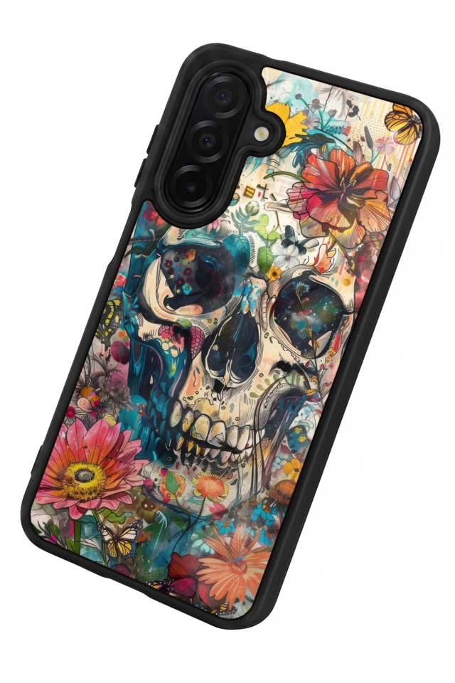 Samsung Galaxy A36 Uyumlu KuruKafa Tasarımlı Glossy Premium Kılıf