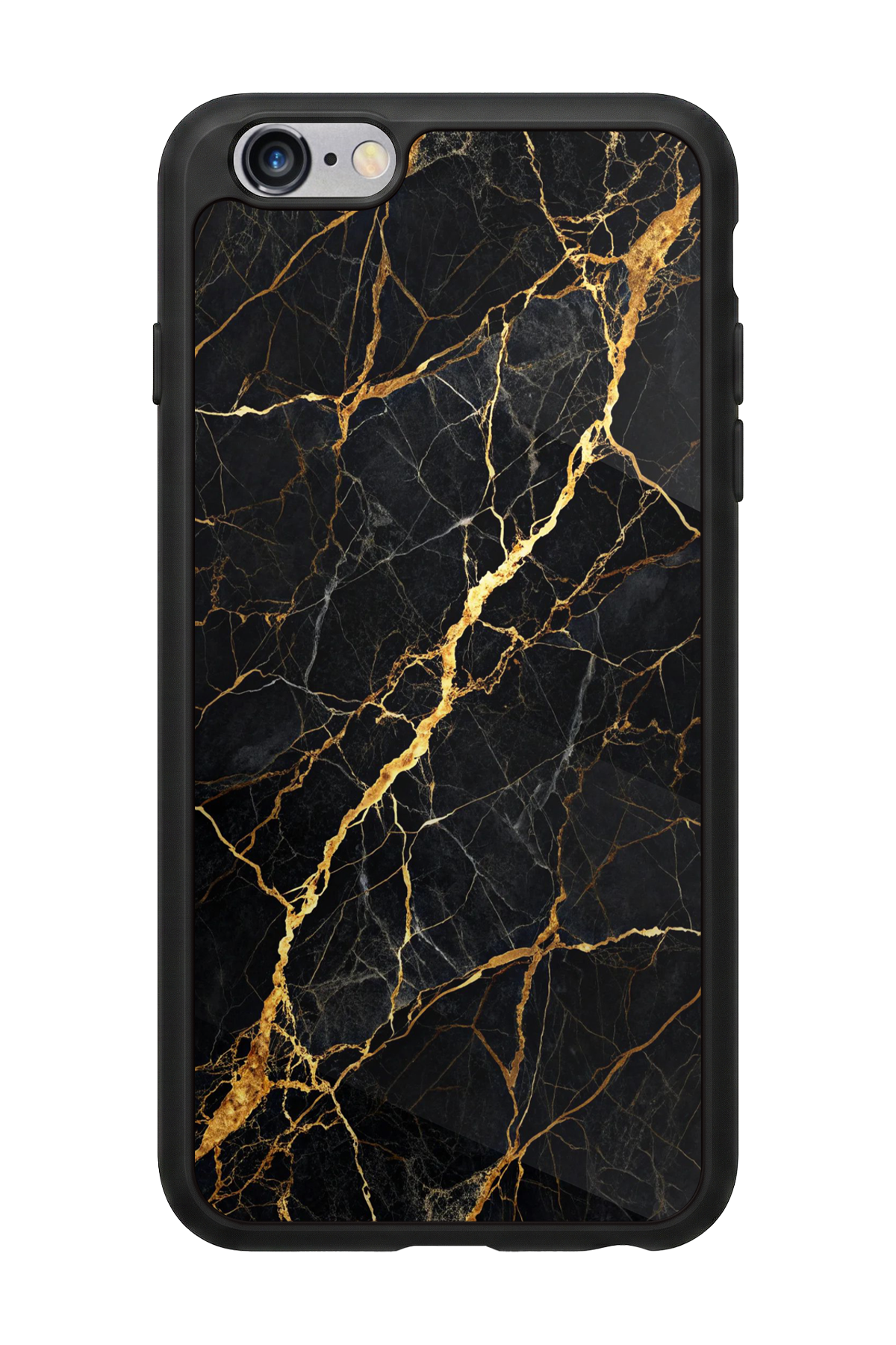 iPhone 6 Plus Uyumlu Mermer Marble Tasarımlı Glossy Premium Kılıf