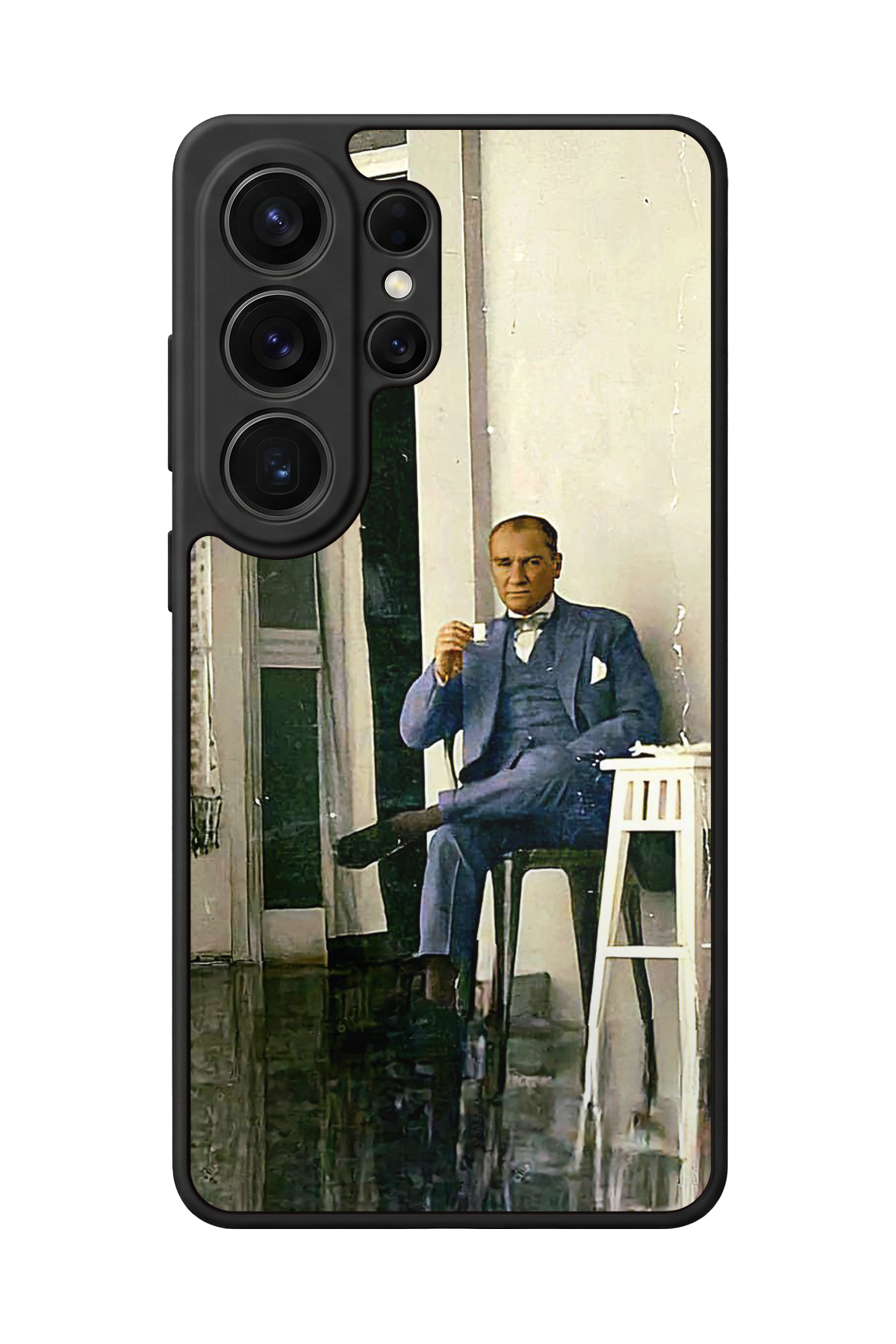 Samsung Galaxy S26 Ultra Uyumlu Mustafa Kemal Ataturk Tasarımlı Glossy Premium Kılıf