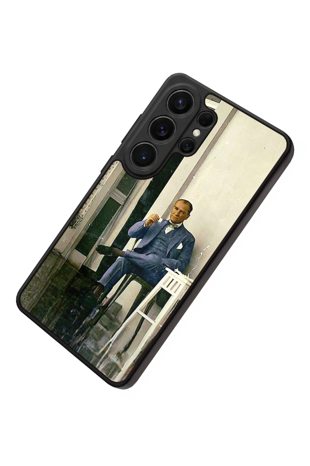 Samsung Galaxy S26 Ultra Uyumlu Mustafa Kemal Ataturk Tasarımlı Glossy Premium Kılıf