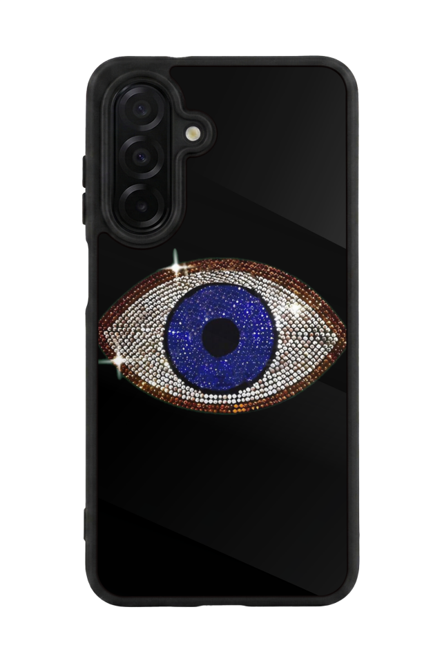 Samsung Galaxy A56 Uyumlu Nazar Tasarımlı Glossy Premium Kılıf