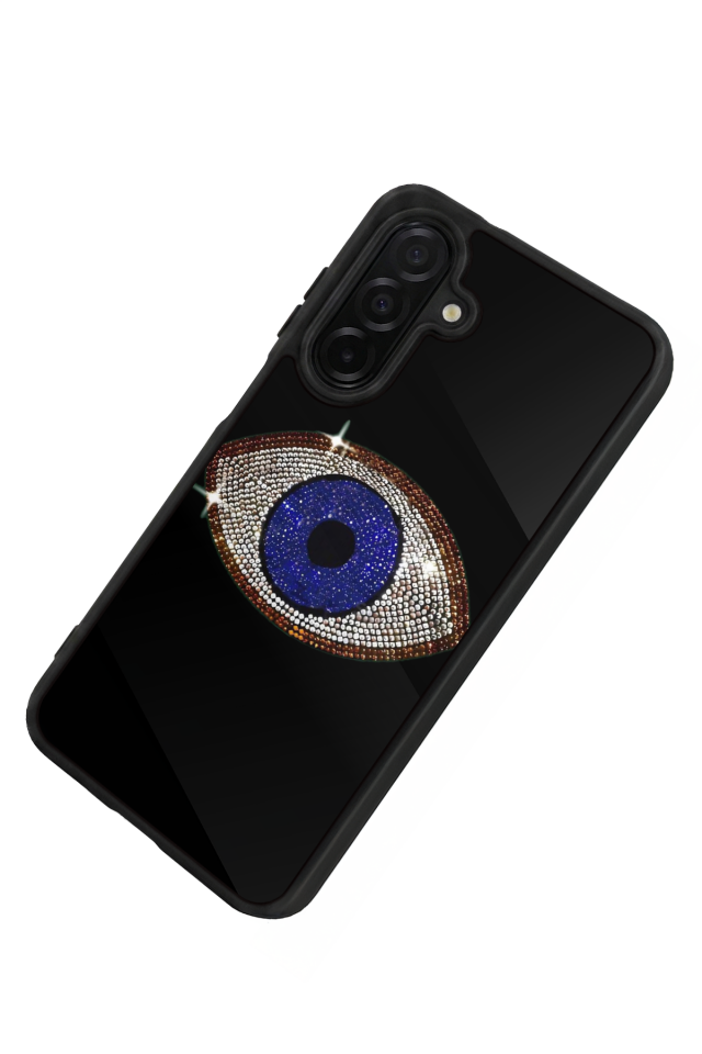 Samsung Galaxy A56 Uyumlu Nazar Tasarımlı Glossy Premium Kılıf