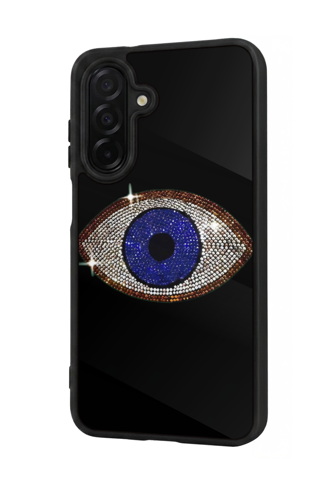 Samsung Galaxy A56 Uyumlu Nazar Tasarımlı Glossy Premium Kılıf
