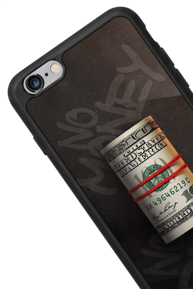 iPhone 6s Plus Uyumlu Para Tasarımlı Glossy Premium Kılıf