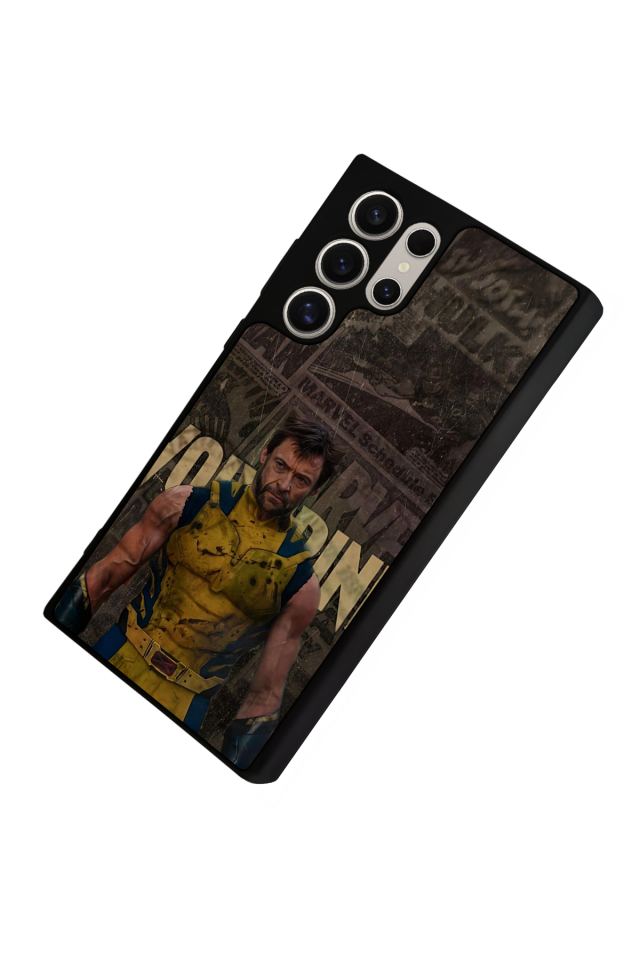 Samsung Galaxy S24 Ultra Uyumlu Wolverine Tasarımlı Glossy Premium Kılıf