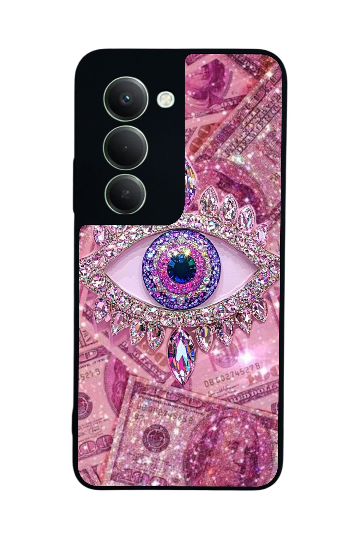 Xiaomi Redmi 15 5G Uyumlu Göz Tasarımlı Glossy Premium Kılıf