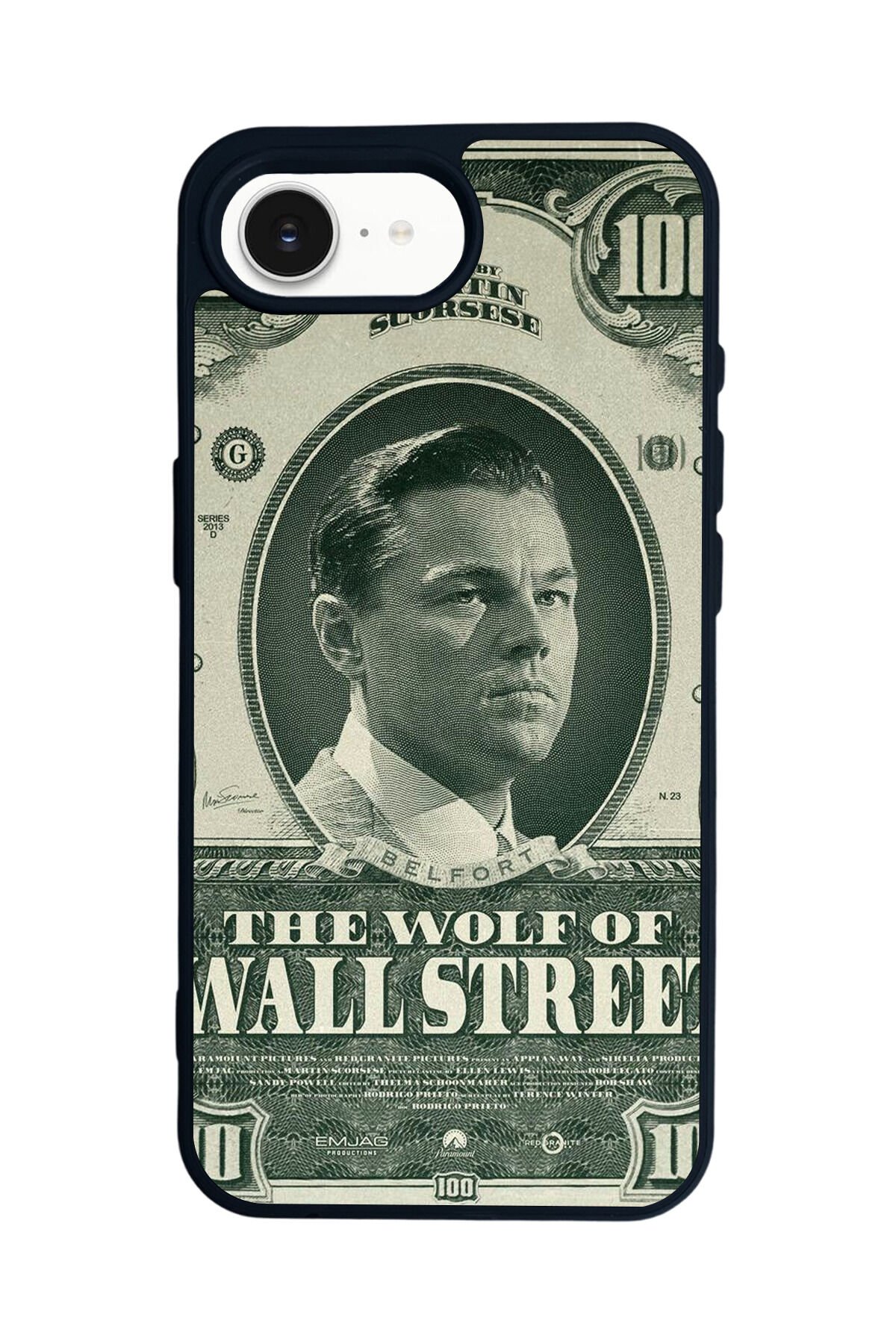 iPhone 16E Uyumlu TheWolf Tasarımlı Glossy Premium Kılıf