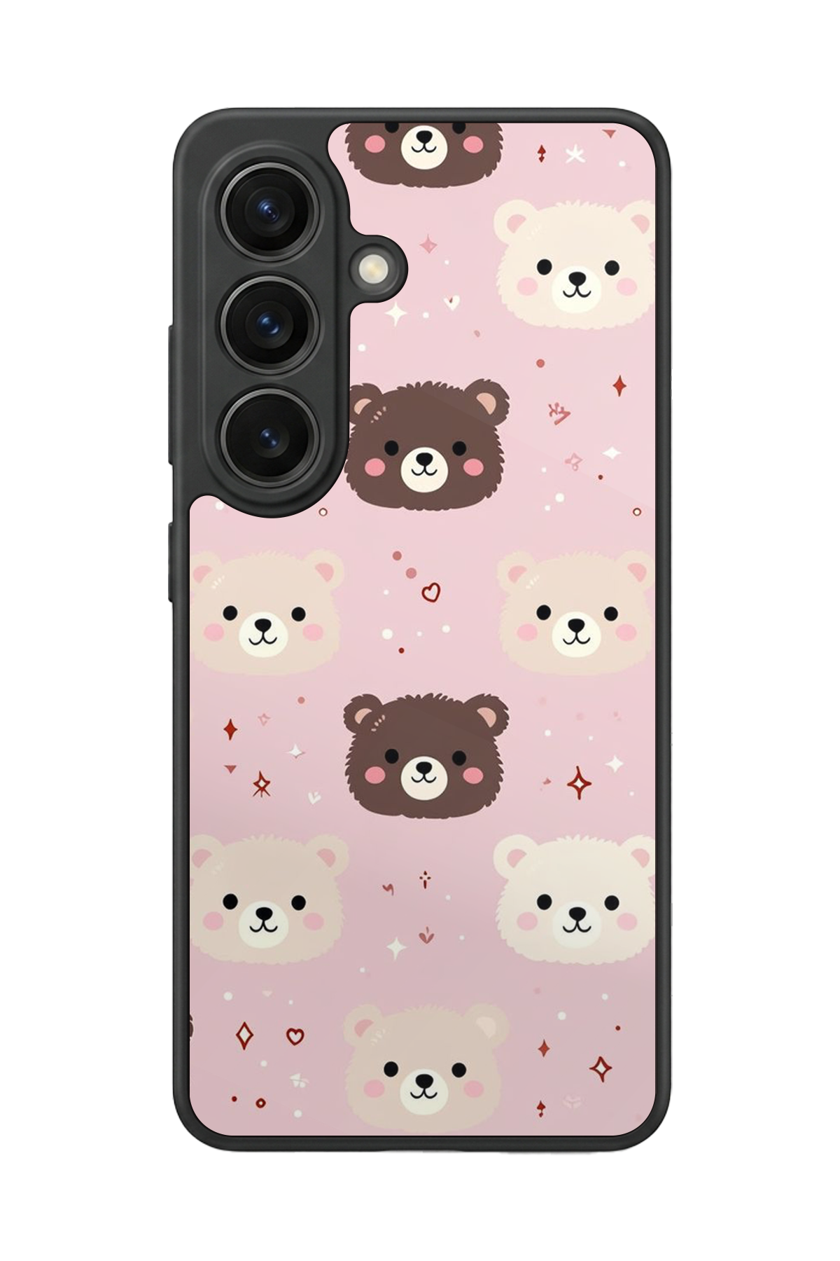 Samsung Galaxy S26 Uyumlu Ayı Tasarımlı Glossy Premium Kılıf