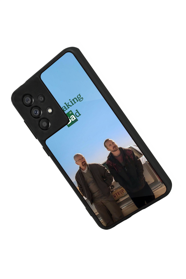 Samsung Galaxy A73 Uyumlu BreakingBad Tasarımlı Glossy Premium Kılıf