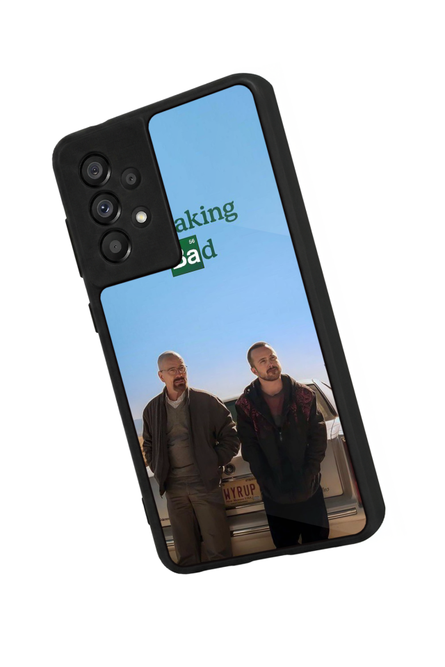 Samsung Galaxy A73 Uyumlu BreakingBad Tasarımlı Glossy Premium Kılıf