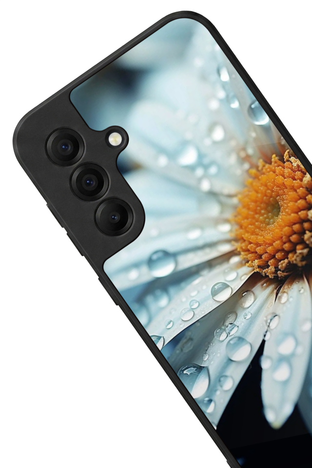 Samsung Galaxy A17 Uyumlu Cicek Tasarımlı Glossy Premium Kılıf