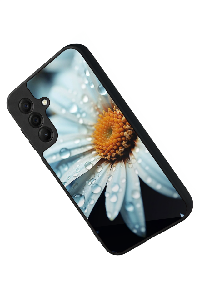 Samsung Galaxy A17 Uyumlu Cicek Tasarımlı Glossy Premium Kılıf