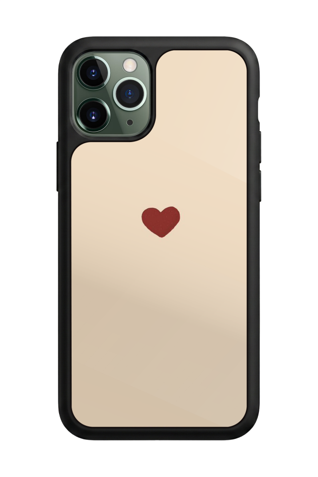 iPhone 11 Pro Uyumlu Kalp Love Tasarımlı Glossy Premium Kılıf
