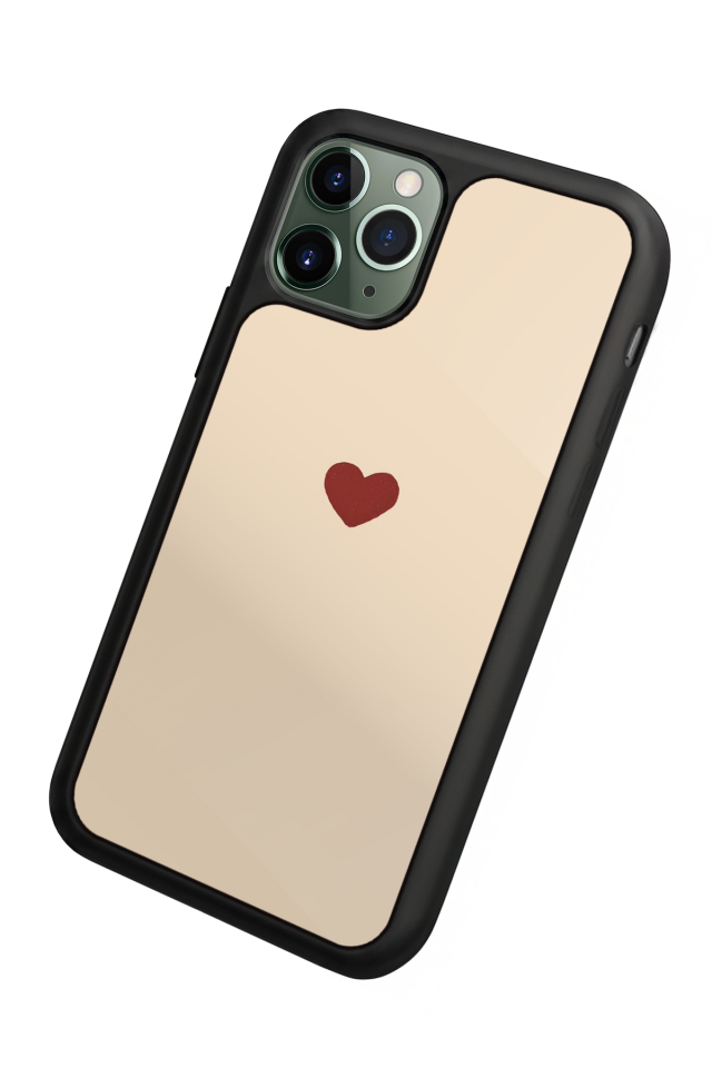 iPhone 11 Pro Uyumlu Kalp Love Tasarımlı Glossy Premium Kılıf