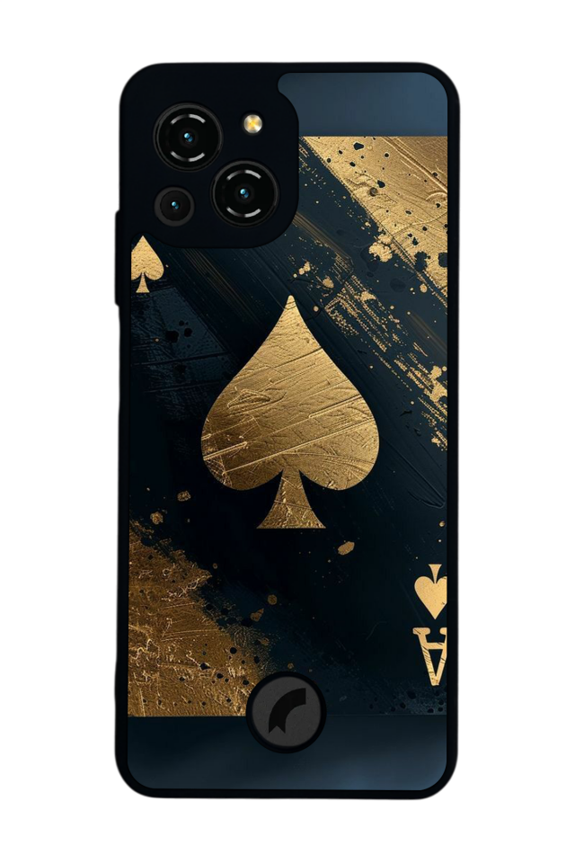 Reeder S23 Pro Max Uyumlu Kart Tasarımlı Glossy Premium Kılıf