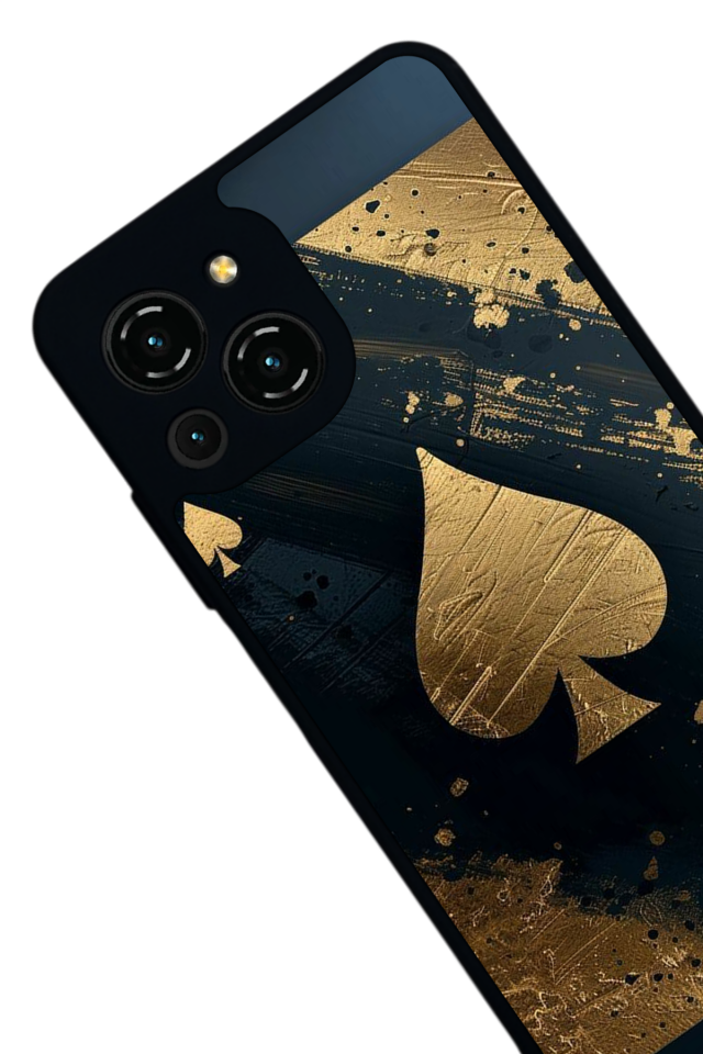 Reeder S23 Pro Max Uyumlu Kart Tasarımlı Glossy Premium Kılıf