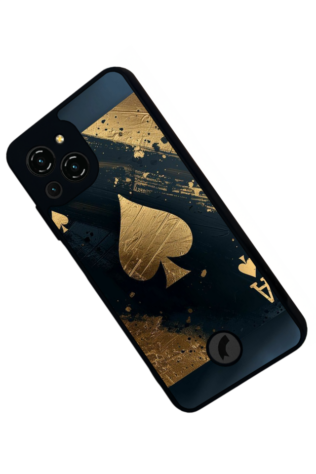 Reeder S23 Pro Max Uyumlu Kart Tasarımlı Glossy Premium Kılıf