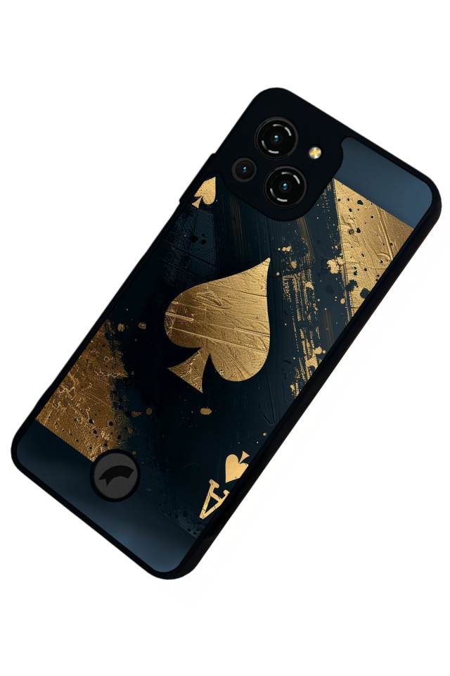 Reeder S23 Pro Max Uyumlu Kart Tasarımlı Glossy Premium Kılıf