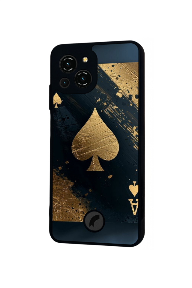 Reeder S23 Pro Max Uyumlu Kart Tasarımlı Glossy Premium Kılıf