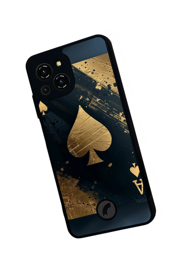 Reeder S23 Pro Max Uyumlu Kart Tasarımlı Glossy Premium Kılıf