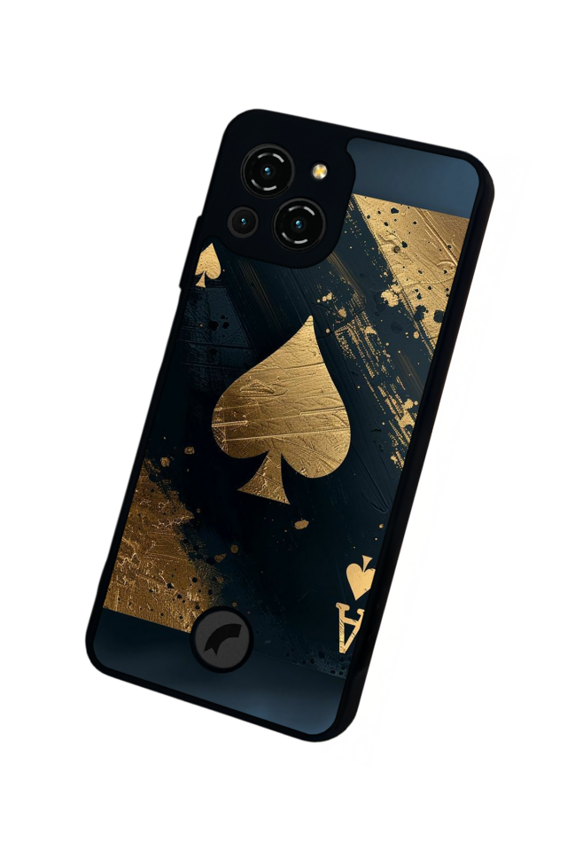 Reeder S23 Pro Max Uyumlu Kart Tasarımlı Glossy Premium Kılıf