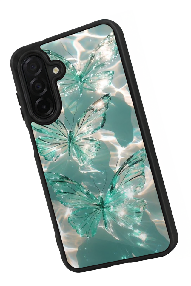 Samsung Galaxy A26 Uyumlu Kelebek Tasarımlı Glossy Premium Kılıf
