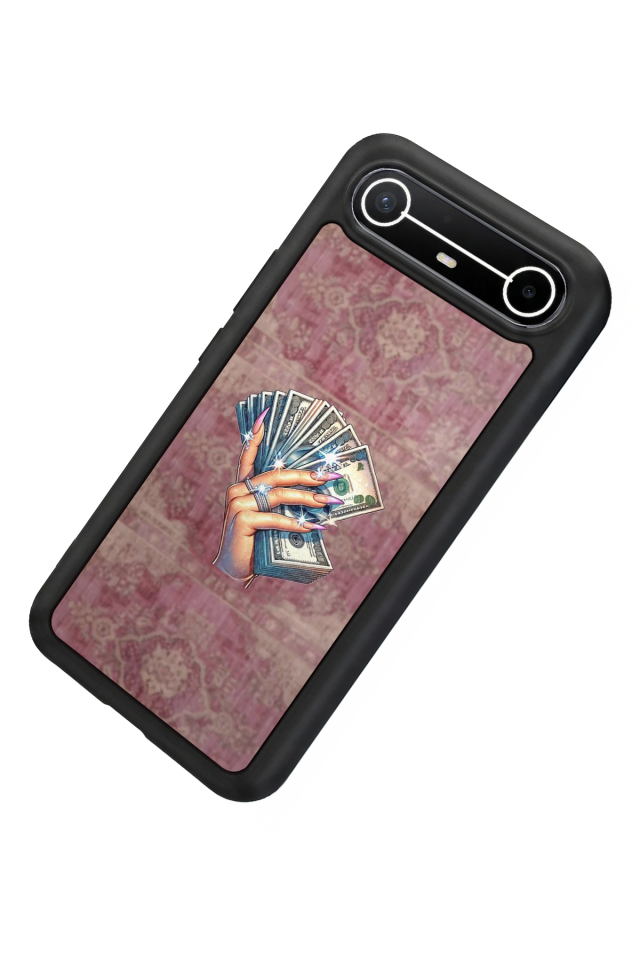 Tecno Spark Slim 5G Uyumlu Money Para Tasarımlı Glossy Premium Kılıf