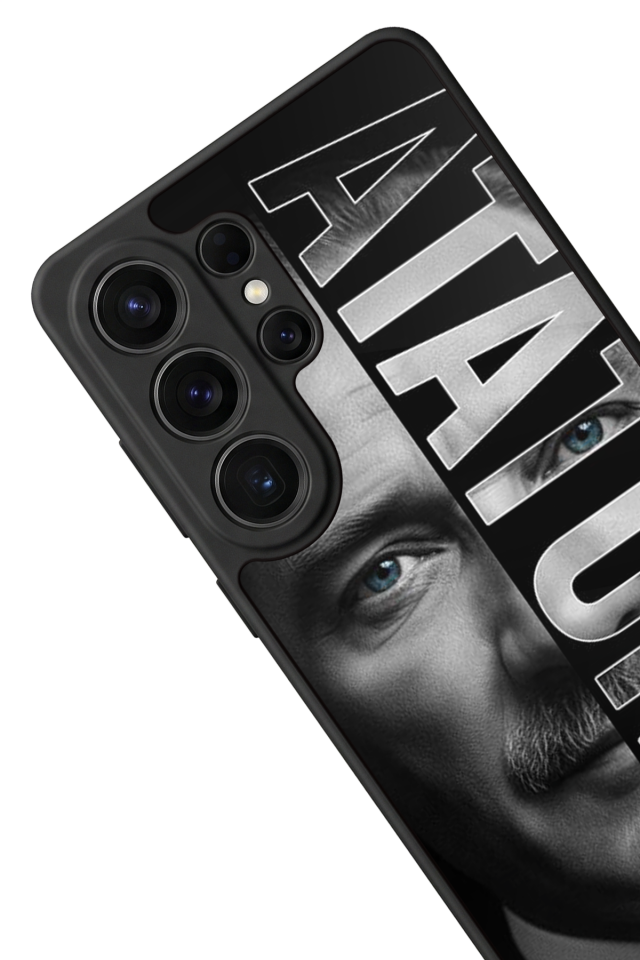 Samsung Galaxy S26 Ultra Uyumlu Mustafa Kemal Ataturk Tasarımlı Glossy Premium Kılıf