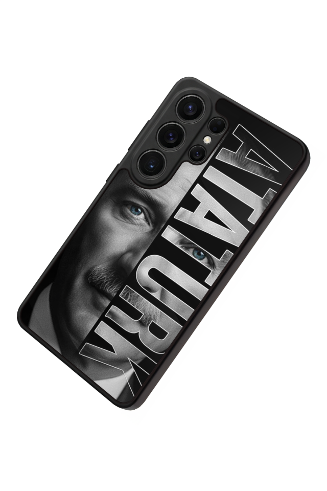 Samsung Galaxy S26 Ultra Uyumlu Mustafa Kemal Ataturk Tasarımlı Glossy Premium Kılıf