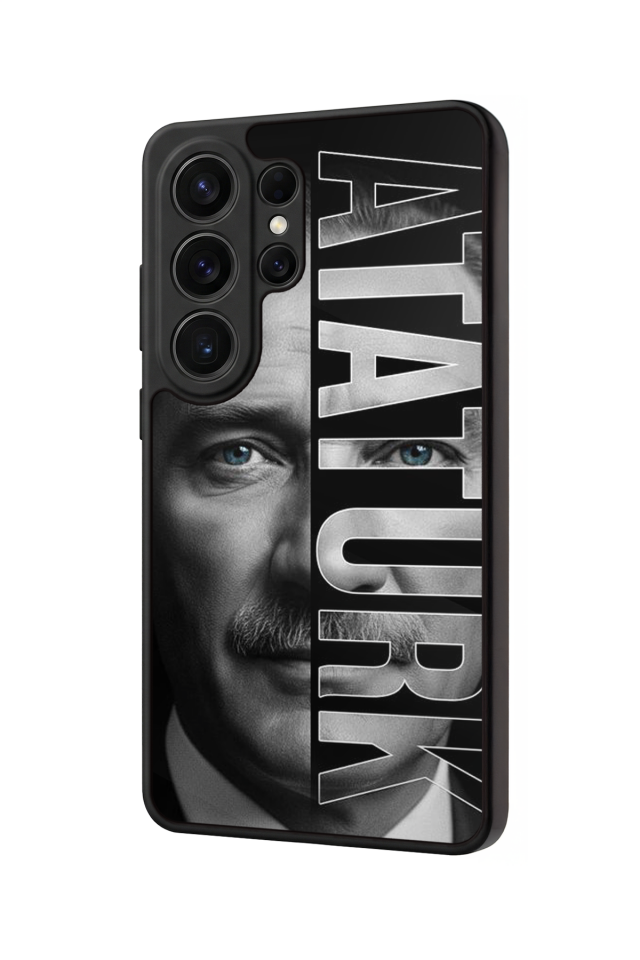 Samsung Galaxy S26 Ultra Uyumlu Mustafa Kemal Ataturk Tasarımlı Glossy Premium Kılıf