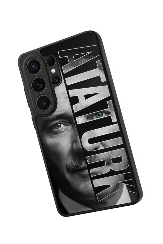 Samsung Galaxy S26 Ultra Uyumlu Mustafa Kemal Ataturk Tasarımlı Glossy Premium Kılıf
