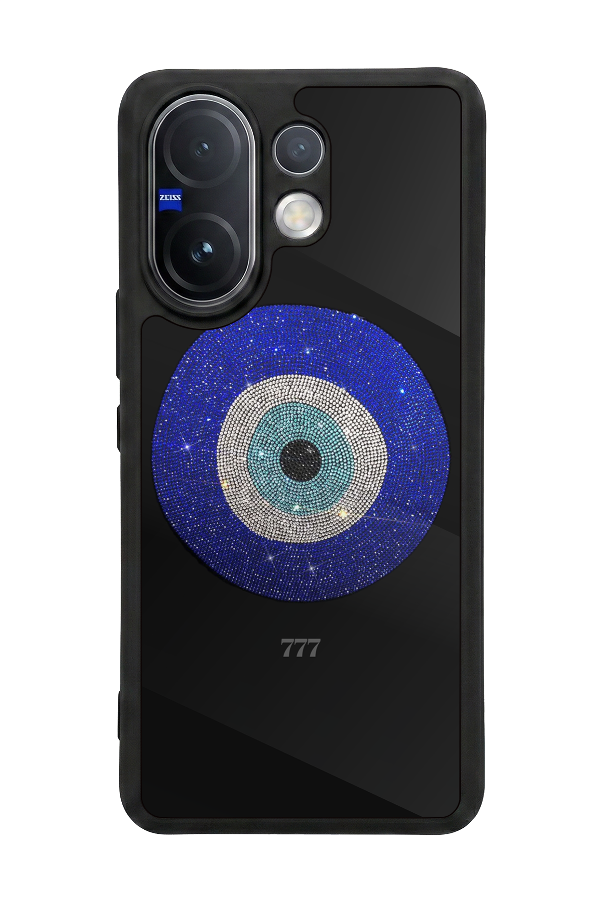 Vivo V60 Uyumlu Nazar Tasarımlı Glossy Premium Kılıf