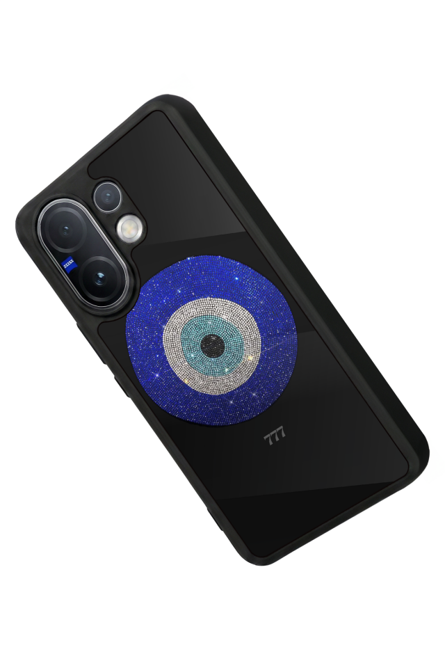 Vivo V60 Uyumlu Nazar Tasarımlı Glossy Premium Kılıf